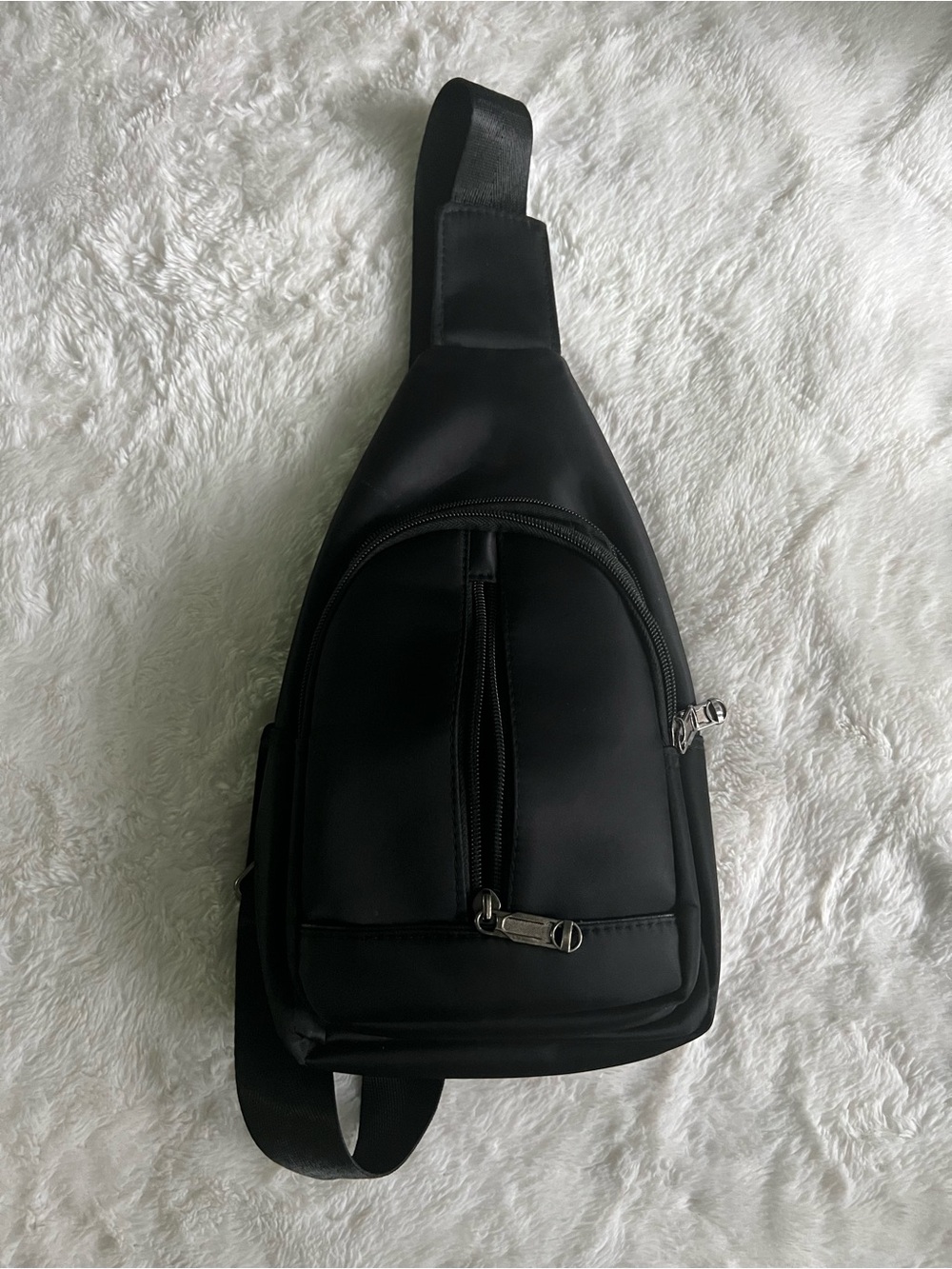 Westend Black Sling Crossbody Bag Adjustable Strap